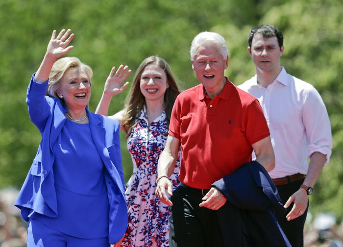 Hillary Rodham Clinton, Bill Clinton, Chelsea Clinton, Marc