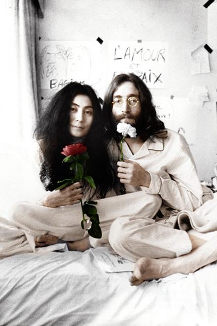 u2_Yoko and John Flowers